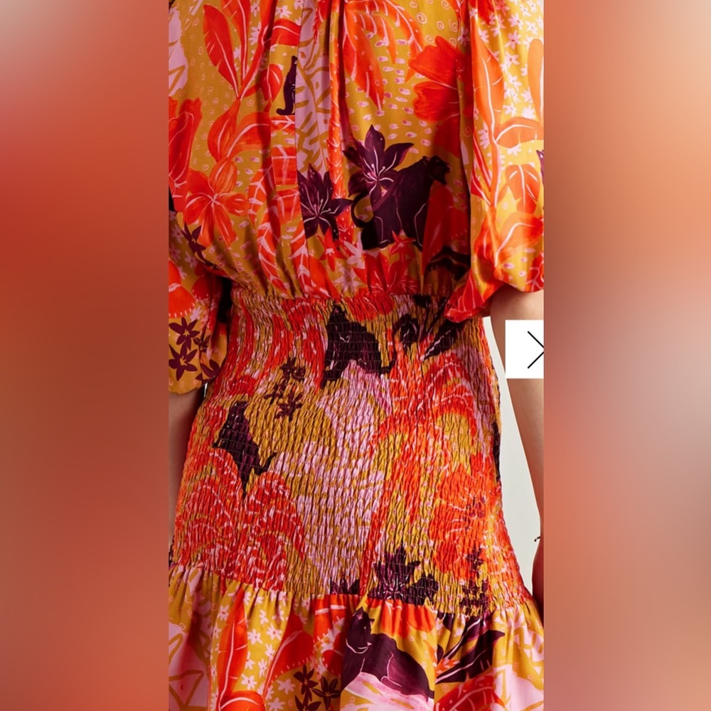 FARM Rio Colorful Midi Dress - Picture 3 of 6